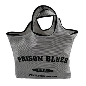 Grocery Bag Hickory Varsity Logo Black