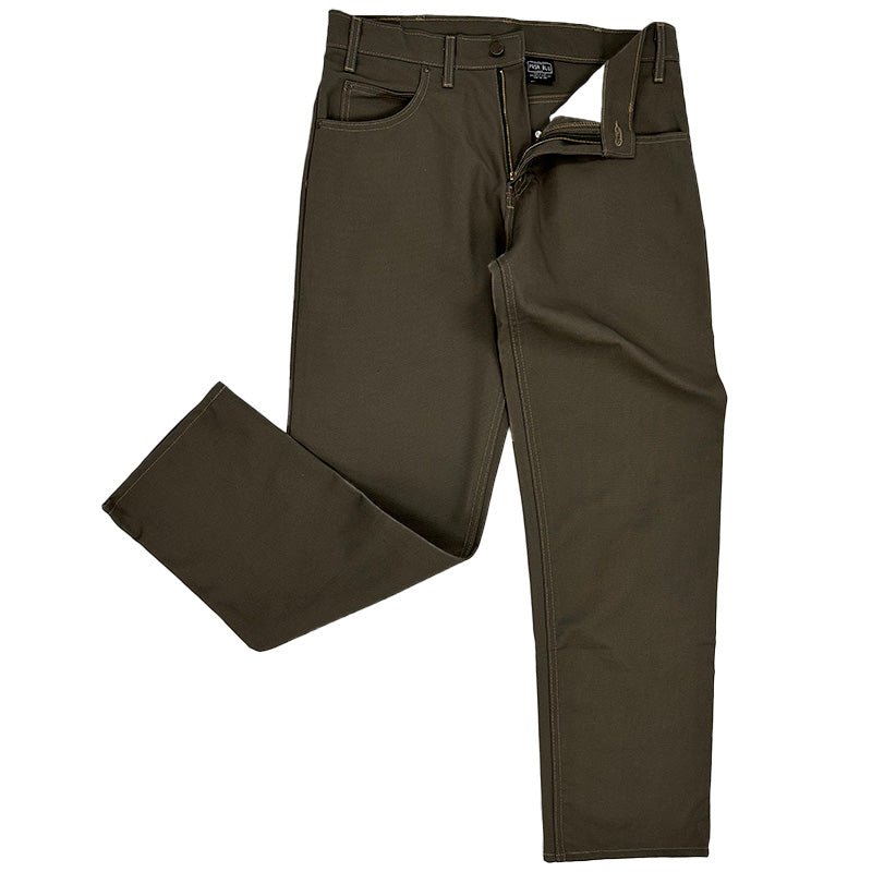 Relaxed Fit Jeans Rinsed Olive