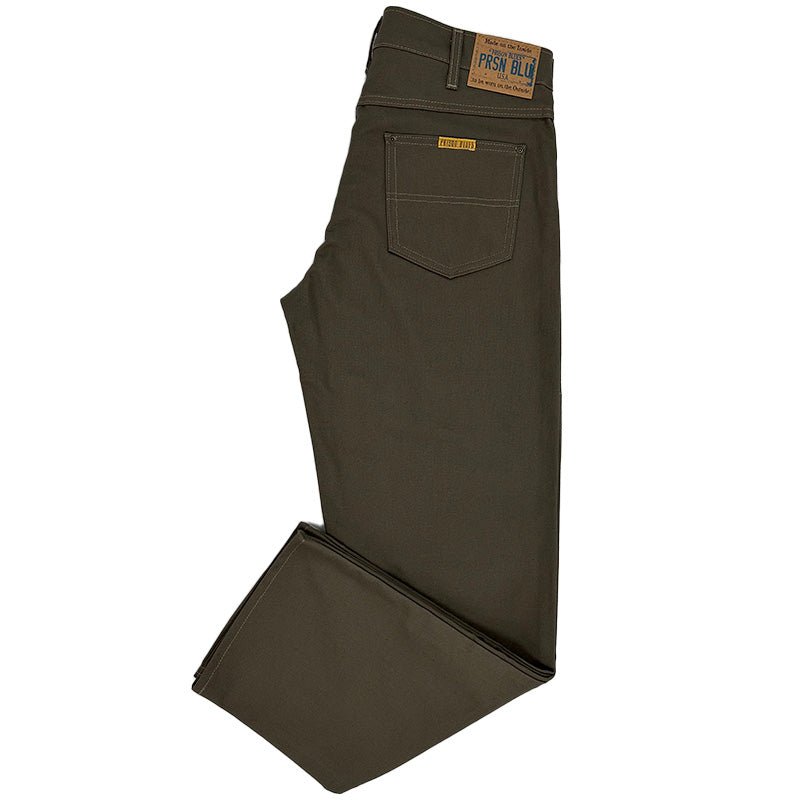 Relaxed Fit Jeans Rinsed Olive - Image 2